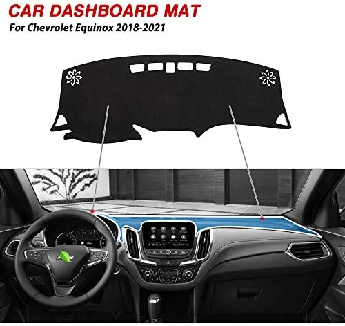 CARTIST Dashboard Cover Mat for 2018-2022 2023 2024 Chevy/Chevrolet Equinox - Image 3