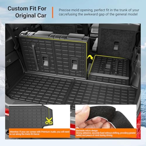 powoq 7&8 Seats Cargo Mat Compatible - Image 2