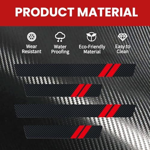 Door Sill Protector fit Dodge Accessories Car Door Entry Guard Sill Protector - Image 3