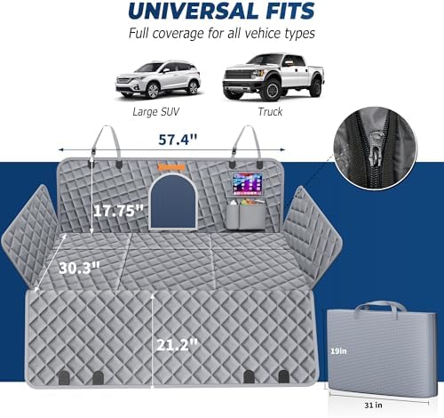 Truck Dog Seat Cover Back Seat - Image 7