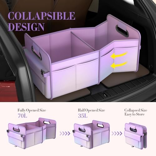 titiyiof Trunk Organizer For Suv&Sedan, Car Organizers&Storage, Waterproof - Image 4