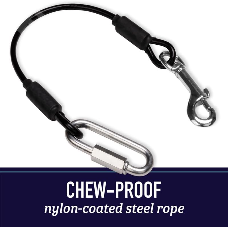Leash Boss Dog Seat Belt Restraint – No-Chew Heavy Duty Car Seatbelt - Image 6