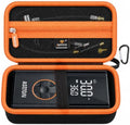 Case for AstroAI L7 L7S Tire Inflator Air Compressor -Black+Orange Zipper by Aproca