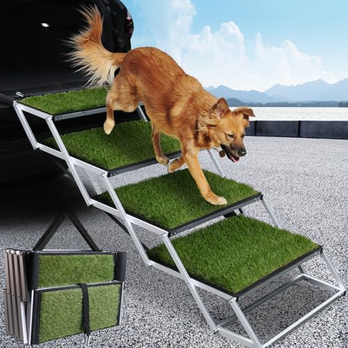DGSL Folding Dog Stairs for Car by DGSL