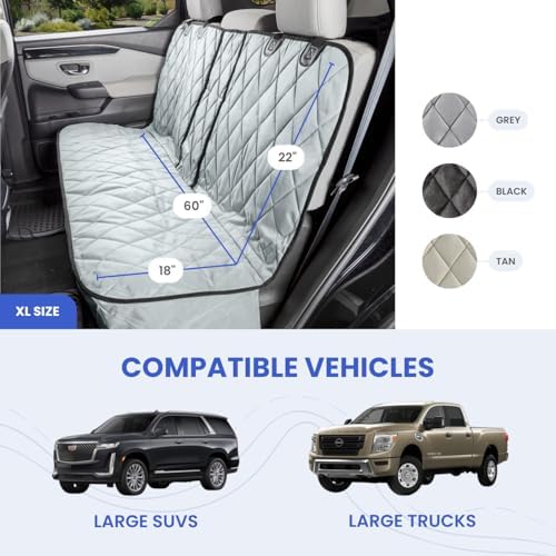 4Knines Dog Rear Seat Cover for Fold Down Seats - Image 2