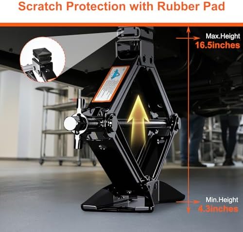 SPECILITE 2.5T Scissor Jack Car Tire Changing Emergency Kit - Image 3