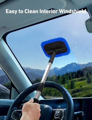 AstroAI Windshield Cleaner Extendable 180° Rotating Handle - Image 4
