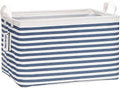 Sea Team Rectangle Open-Top Canvas Storage Basket by SeaTeam