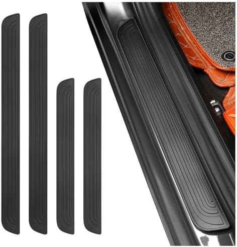 4PCS Car Door Sill Protector, Anti-Scratch & Waterproof Car Door Sills Scratch by KIFIDAN