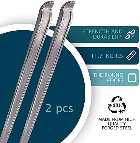 2pc Tire Iron Motorcycle Tire Spoons Levers Tire Changer Spoons Dirtbike Tire - Image 3