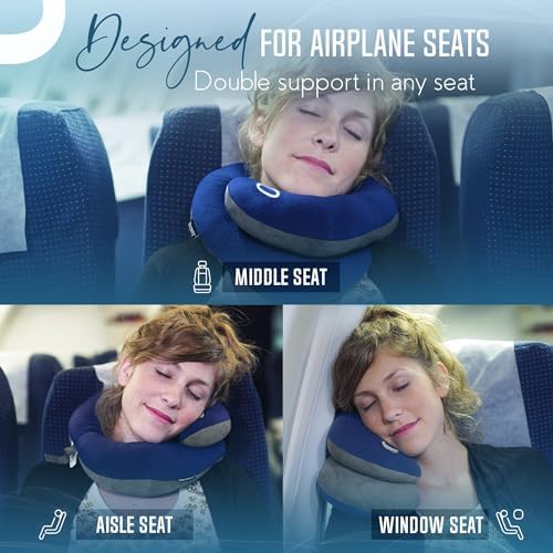 BCOZZY Organic Cotton Travel Neck Pillow - Image 3
