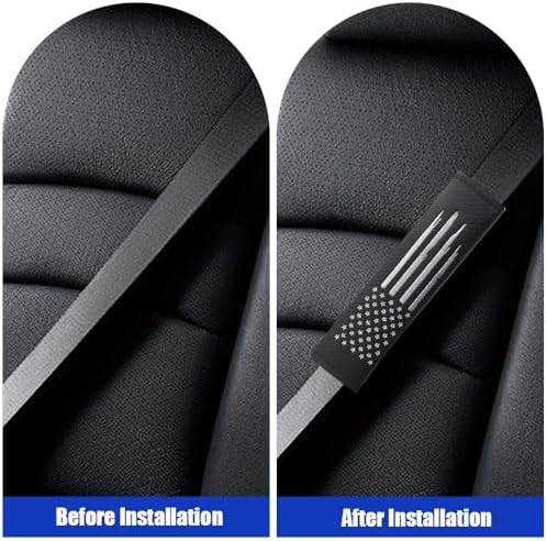 JDDRY 2PC Car Seat Belt Covers Pads, Seat Strap Pads - Image 3