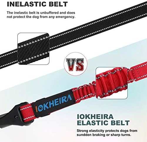 IOKHEIRA Dog Seat Belt 3-in-1 Car Harness - Image 4