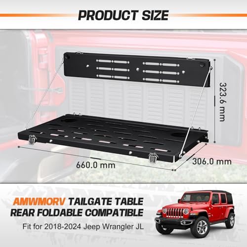 Rear Door Cargo Rack Tailgate Table - Image 6
