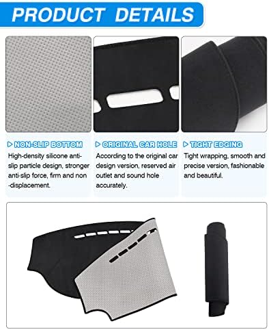 Cartist Dash Cover for Kia Soul 2014-2019 Dashboard Cover Mat - Image 6