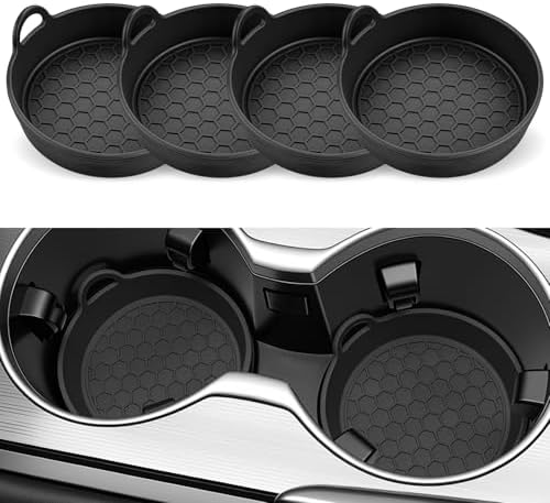 SINGARO Car Cup Holder Coaster, Universal Non-Slip Cup Holders, Car Interior by SINGARO