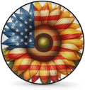 Sunflower Spare Tire Cover 15in Spare Wheel Covers Tire Storage Cover by YoYoYuchong