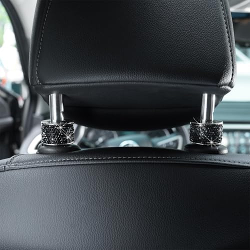 4PCS Bling Car Headrest Collars, Crystal Rhinestone Automotive Head Rest Collars - Image 6