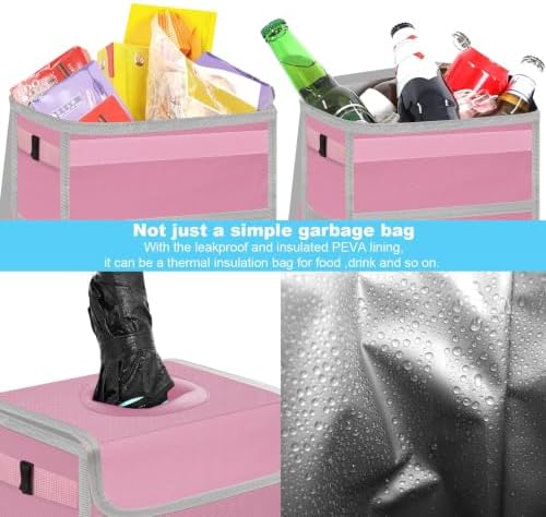 Femuar Leak Proof Car Trash Can - Image 5