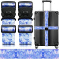 Luggage Straps for Suitcases, Travel Adjustable Belt by ZHOMA