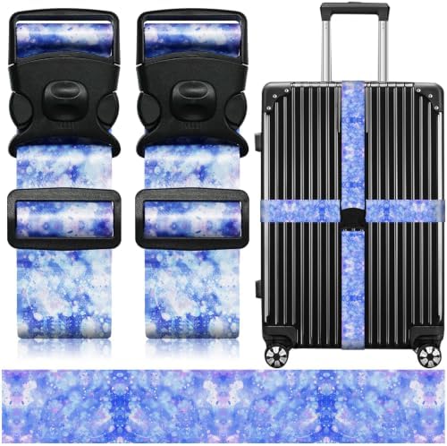 Luggage Straps for Suitcases, Travel Adjustable Belt by ZHOMA