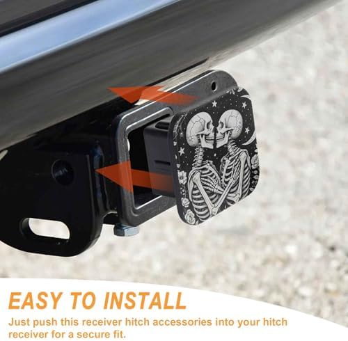 2" Trailer Hitch Cover Rubber Receiver Tube Cap Trailer Hitch Covers - Image 4