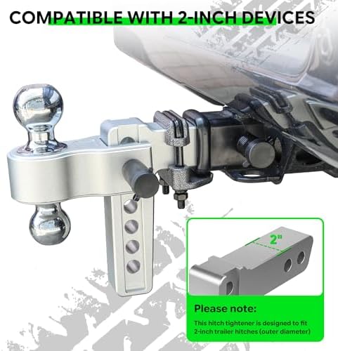 Anti Rattle Clamp Hitch Tightener, Stabilizer - Image 2