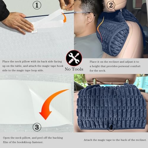 Memory Foam Recliner Neck Pillow. - Image 7