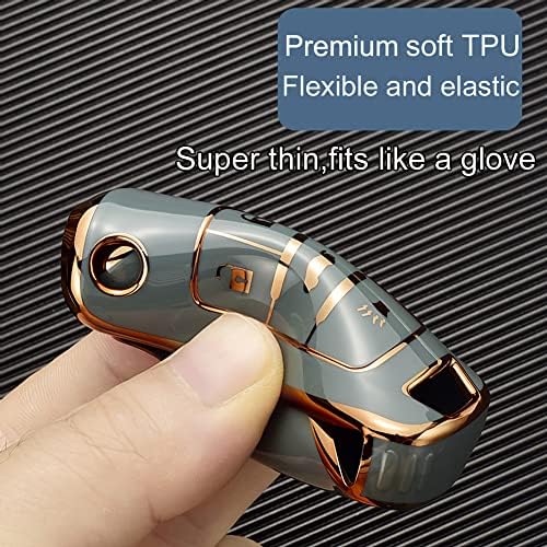 for Chevy Key Fob Cover with Keychain, Premium TPU Full Protection Key Fob Case - Image 6