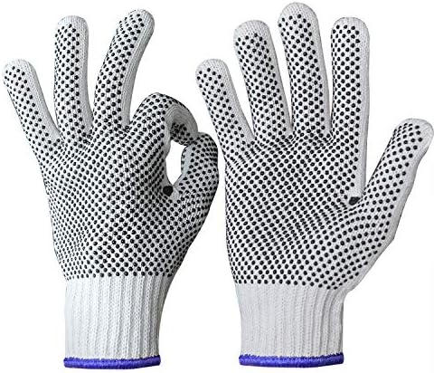 Evridwear Cotton Polyester String Knit Shell Safety Protection Work Gloves - Image 2