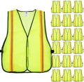 Dazonity High Visibility Reflective Safety Vest, Reflective Strips, Fit by DazonitySafetyInc