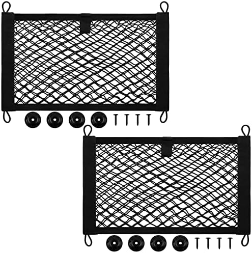 Frienda 2 Pcs Small Cargo Net Boat Storage Mesh Netting, 17.7 X 9.8 Inches by Frienda
