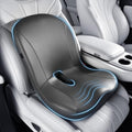 Coverado Car Seat Cushion and Lumbar Support Pillow One Piece, Napa Leather by COVERADOAUTO