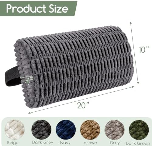 Lumbar Support Pillow for Recliner Chair/Office Chair/Couch, Memory Foam Back - Image 2