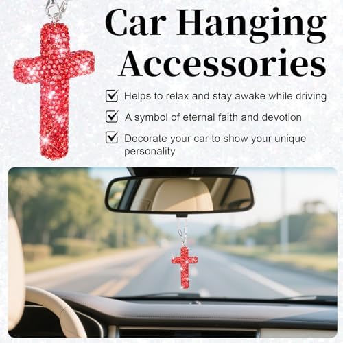 BFXM Cross for Car Mirror Hanging - Image 6