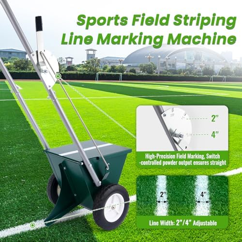Field Line Chalker for Baseball/Softball – 25LB Capacity - Image 2