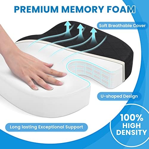 TushGuard Seat Cushion, Office Chair Cushions, Car Seat Cushion, Non-Slip - Image 3