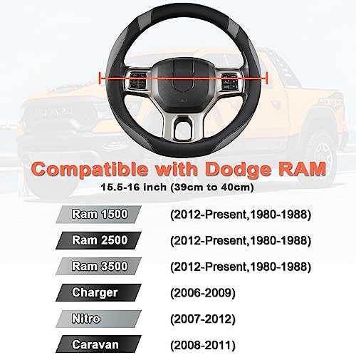 West Llama Customized Auto Car Steering Wheel Cover - Image 2