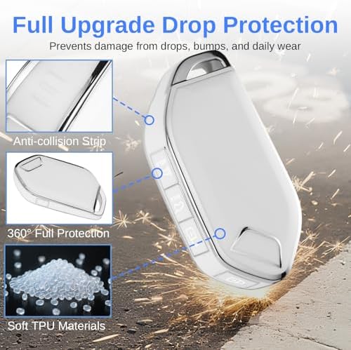 for Kia Key Fob Cover with Keychain - Image 4