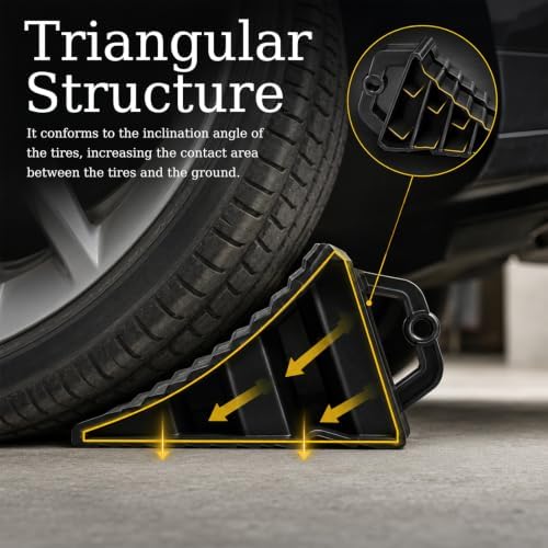 2PCS Anti-Slip Wheel Chocks for Trailers - Image 6