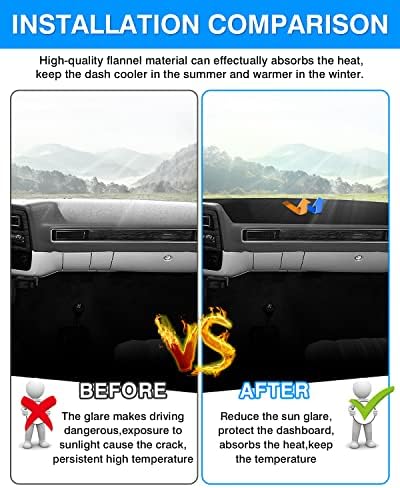 Autorder Dashboard Cover Mat for 1981-1991 Chevrolet Chevy C/K/R/V Series Blazer - Image 3