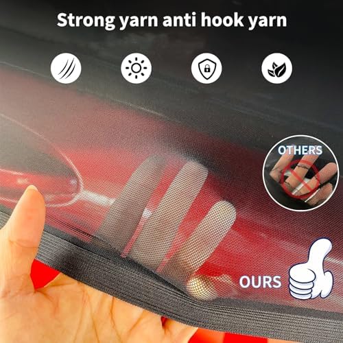 2Pack car Side Window sunshades, Premium Rear Privacy Screens - Image 4