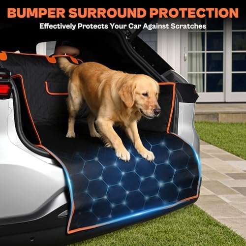 IVY&LANE SUV Cargo Liner for Dogs, Waterproof Trunk Cover Dog Car Seat Mat for - Image 5