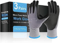 NEOTRIL Safety Work Gloves MicroFoam Nitrile Coated-3/6/12/36 Pairs, Breathable by NEOTRIL