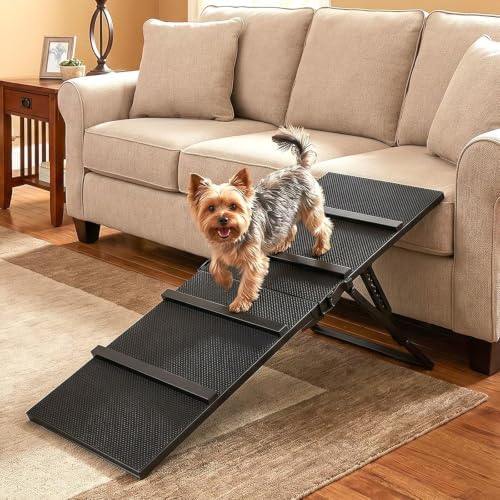 VavoPaw 2026 Upgraded Dog Ramp for Couch, Foldable Small Dog Ramp for Sofa by VavoPaw