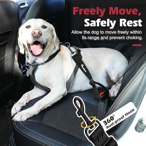 Pawaboo 2Pack Dog Seat Belt for Car - Image 4