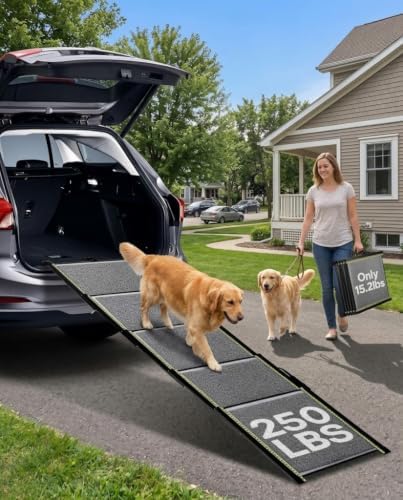 15.2LBS Dog Ramp for Large Dogs by NUOBESTY