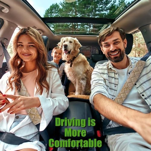 5 Pack Soft Comfort Car Seatbelt Cover Protector Pads Strap - Image 6