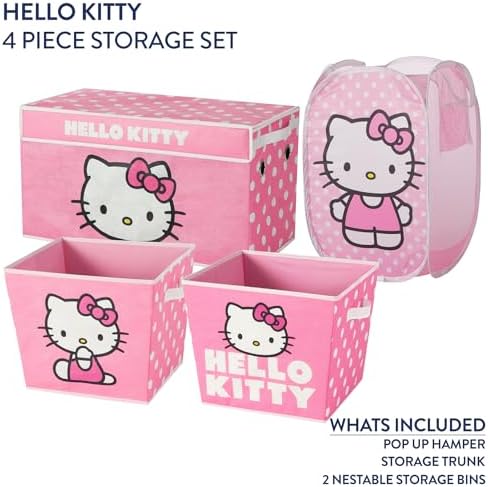 Hello Kitty 4 Piece Storage Solution Set - Image 2