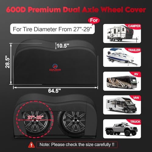 Comnova RV Tire Covers - Image 2